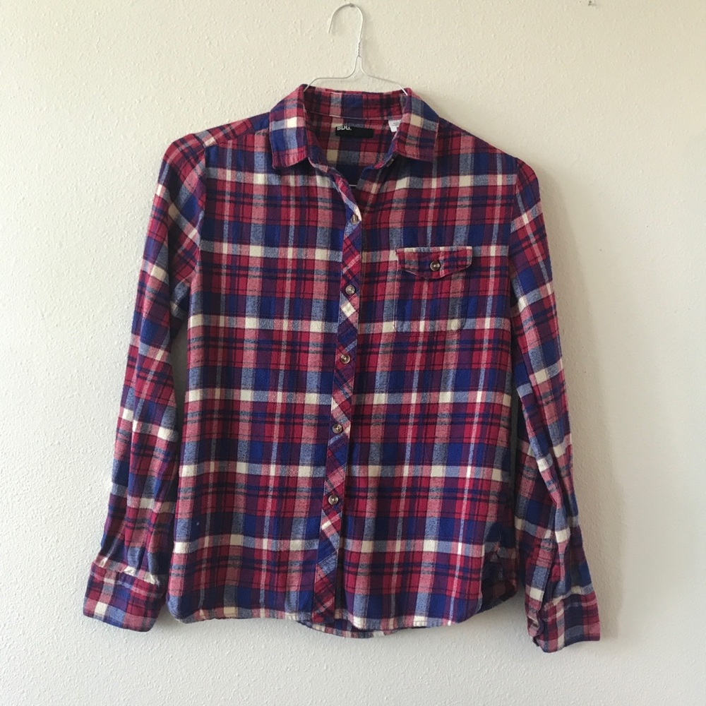 UO Flannel Button Down